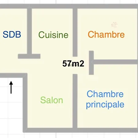 Apartment Valras-loc L-hippocampe, A Pied - 2