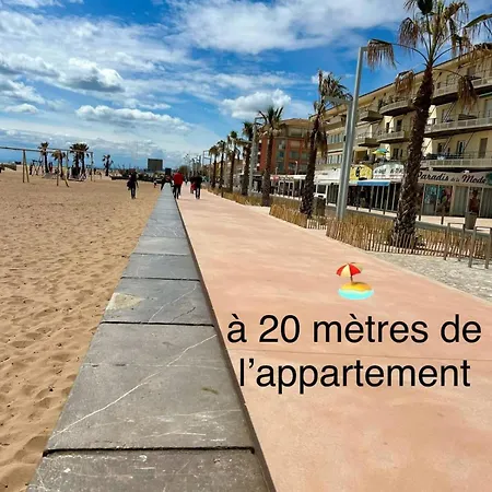 Lejlighed Valras-loc L-hippocampe, A Pied - 2 Valras-Plage